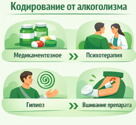 кодирование от алкоголизма в Сосновом Боре Санати